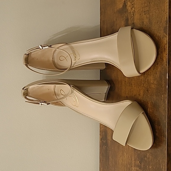 Sam Edelman Tan Yaro heeled sandals size 9 - Picture 1 of 13